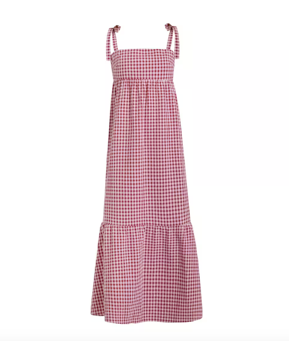 Midi dress with steering wheel