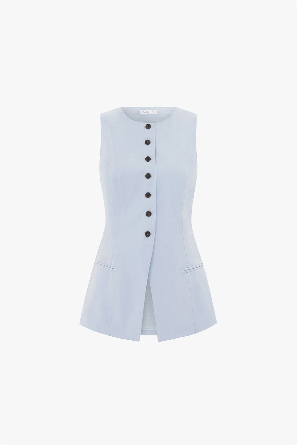 Gilet in popeline Leo