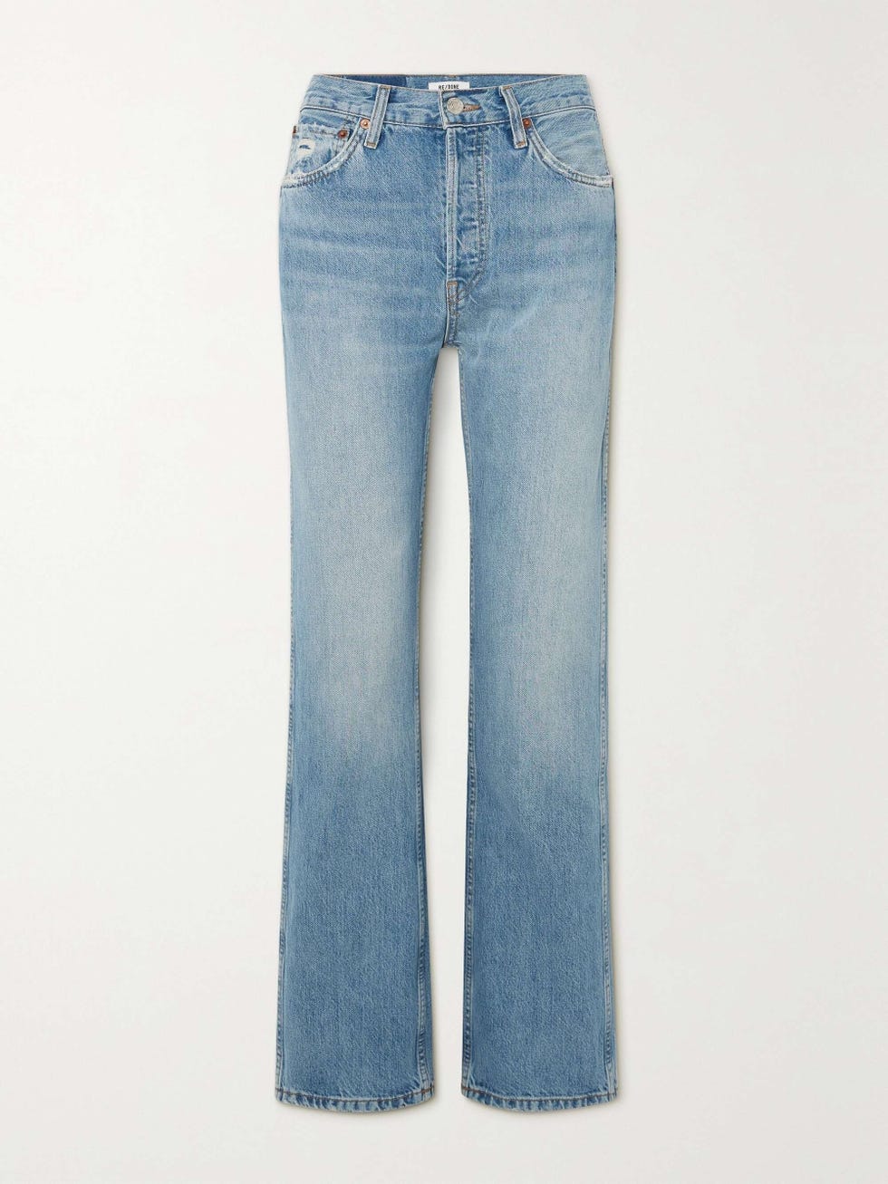 Jeans larghi a vita alta anni '90