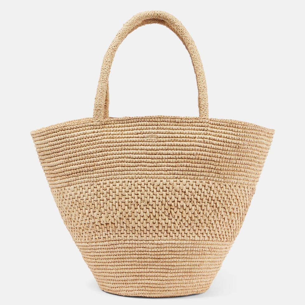 Emilie Raffia Basket Bag