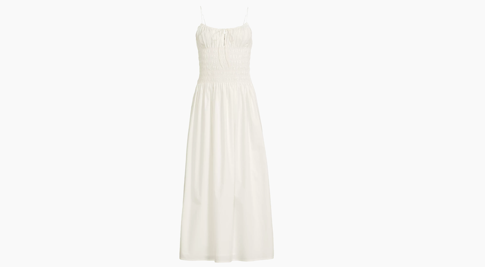 Abito midi smocked Aya