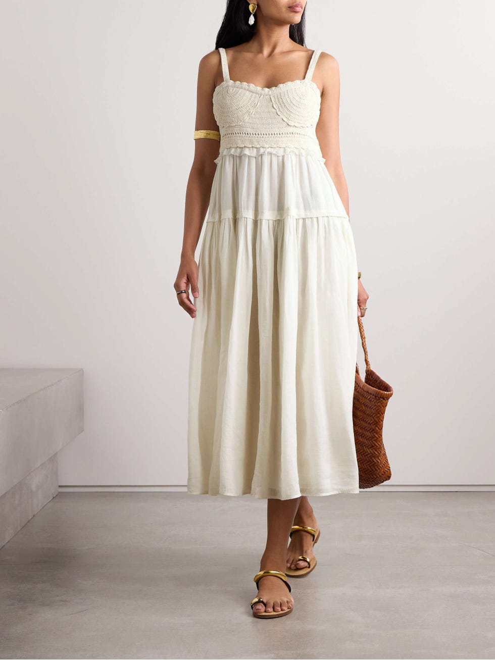 Vestido de Crochê Gisella