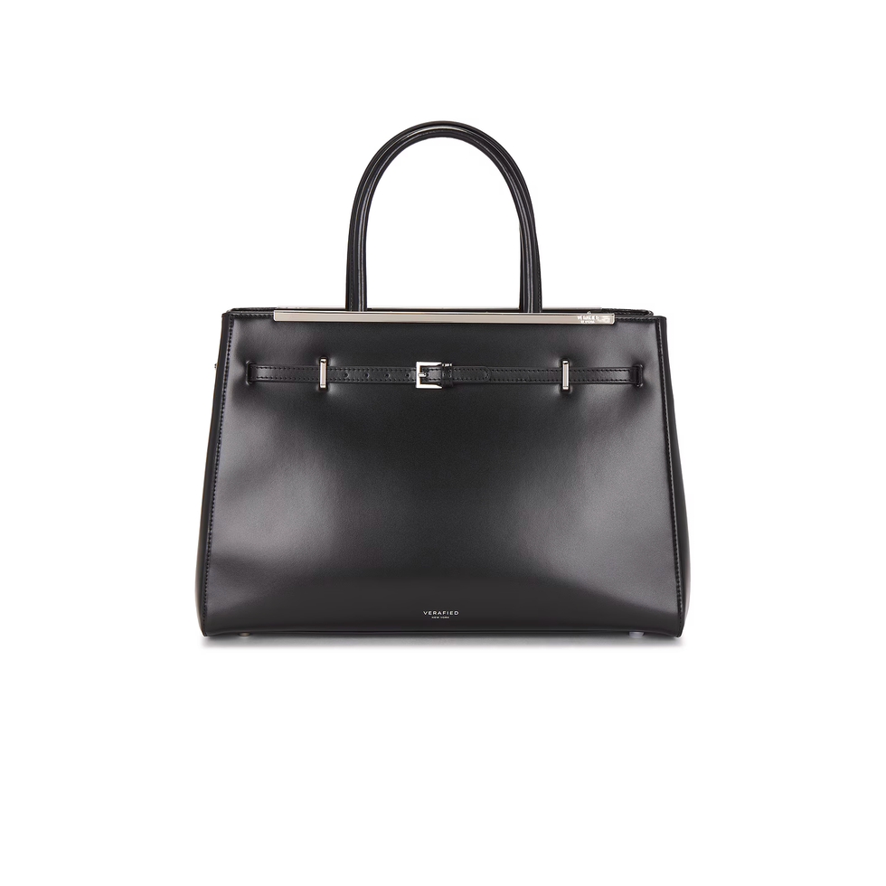 Book Tote Bag in Black