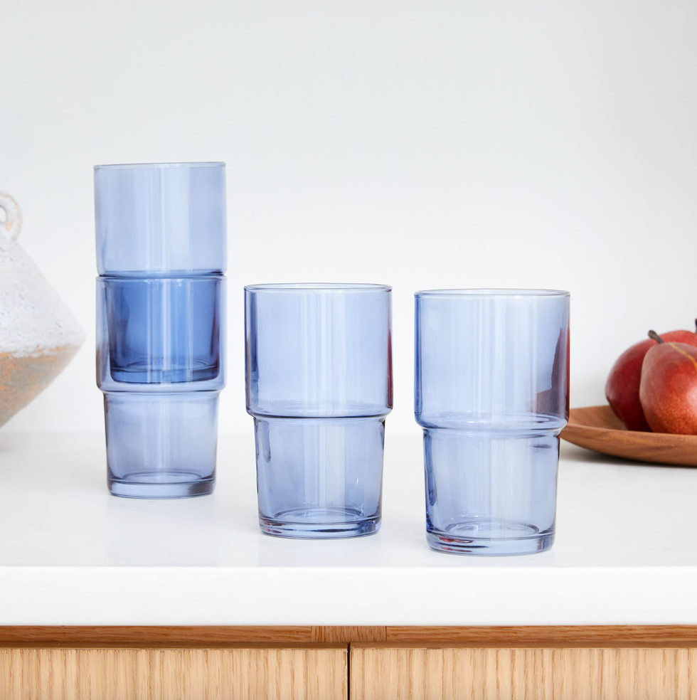 Essential Stacking Drinking Glass Collection