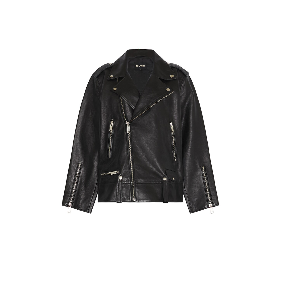 Cat Moto Jacket in Black