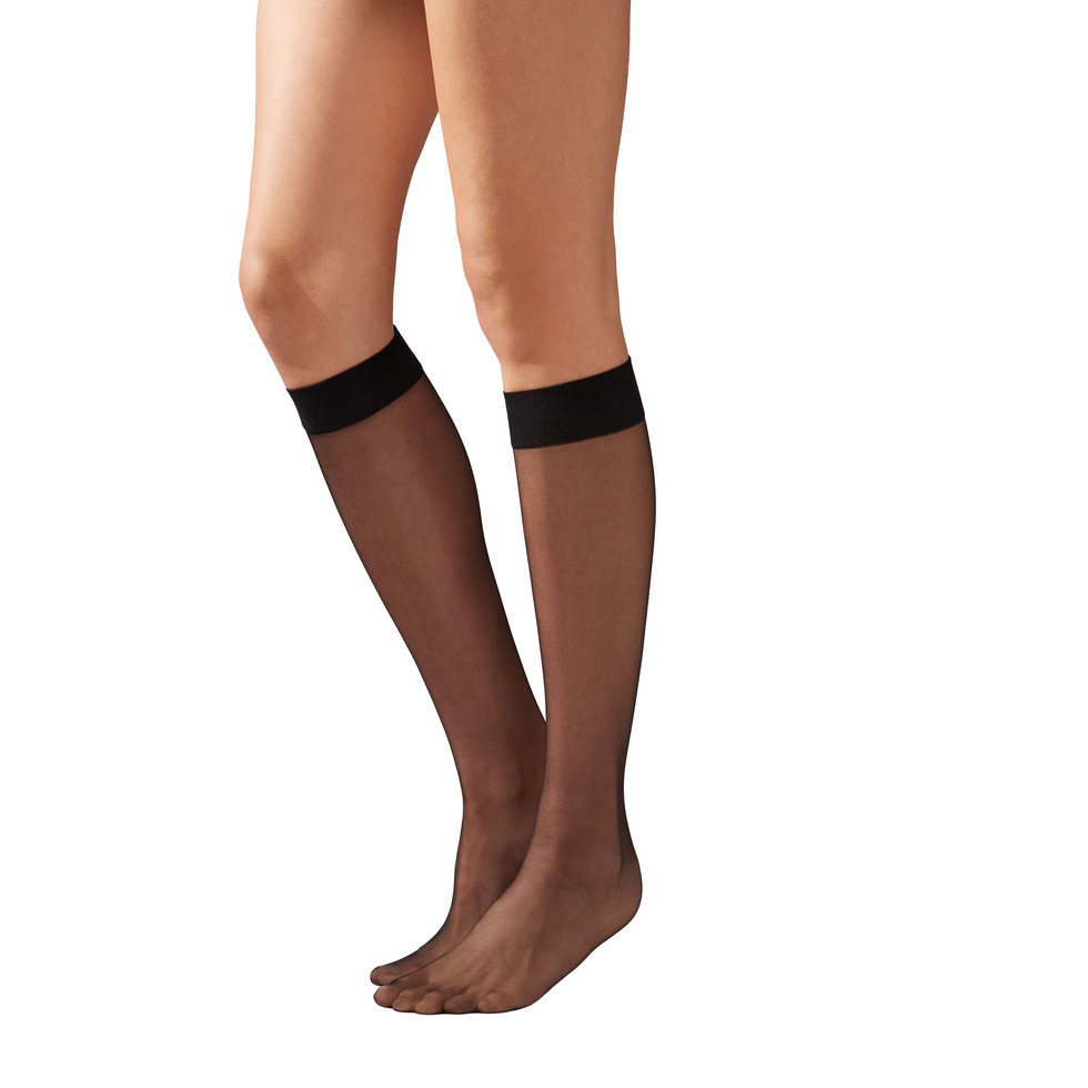 8 Denier Sheer Comfort Cuff Knee-Highs