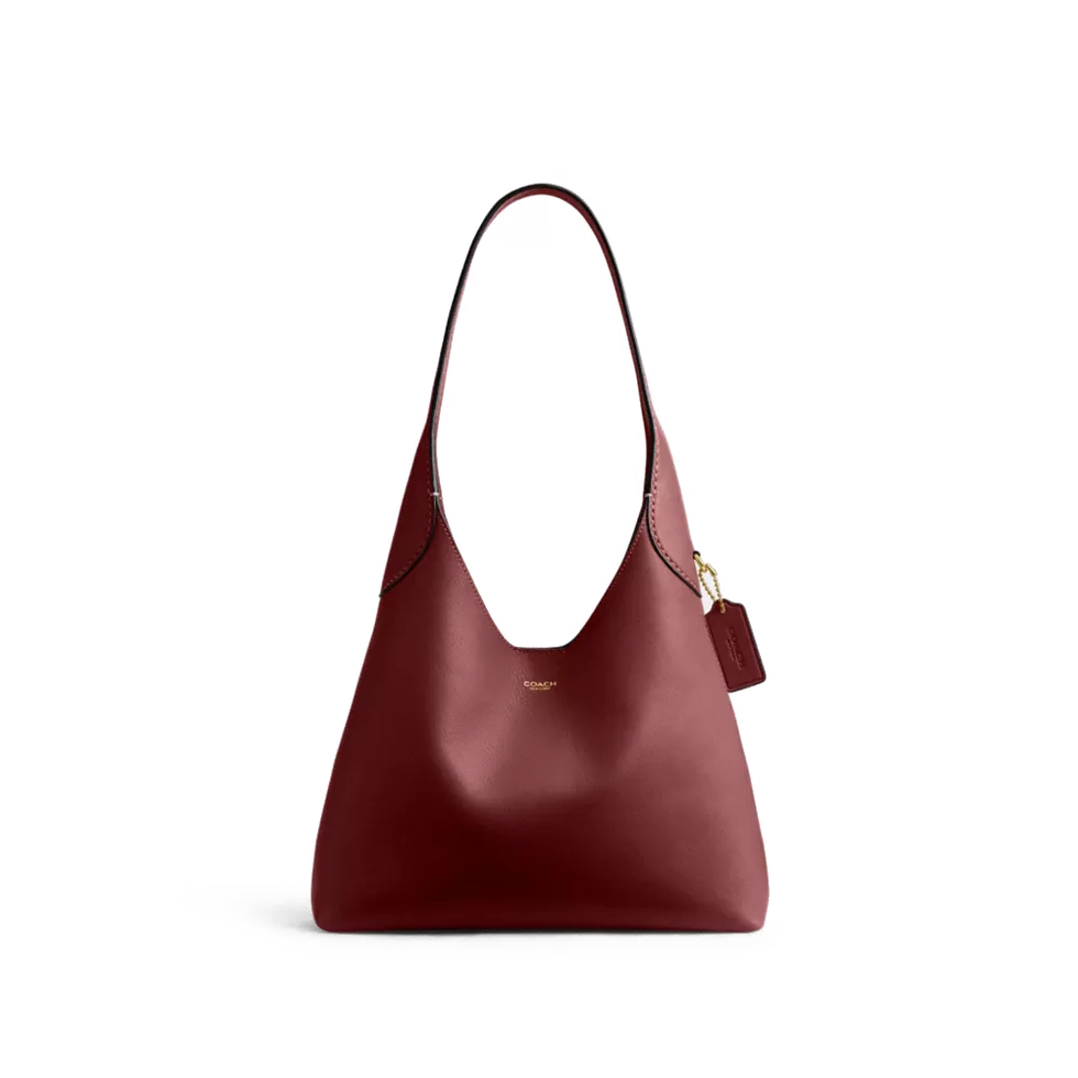 Brooklyn 28 Grain Leather Shoulder Bag