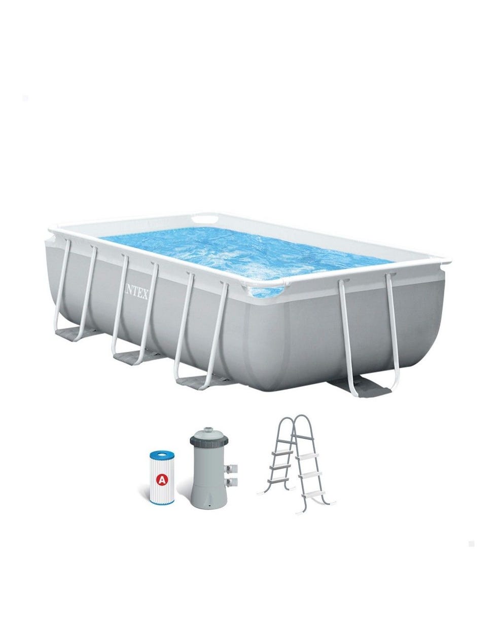 Piscina rectangular Prism Frame INTEX 3 metros con depuradora