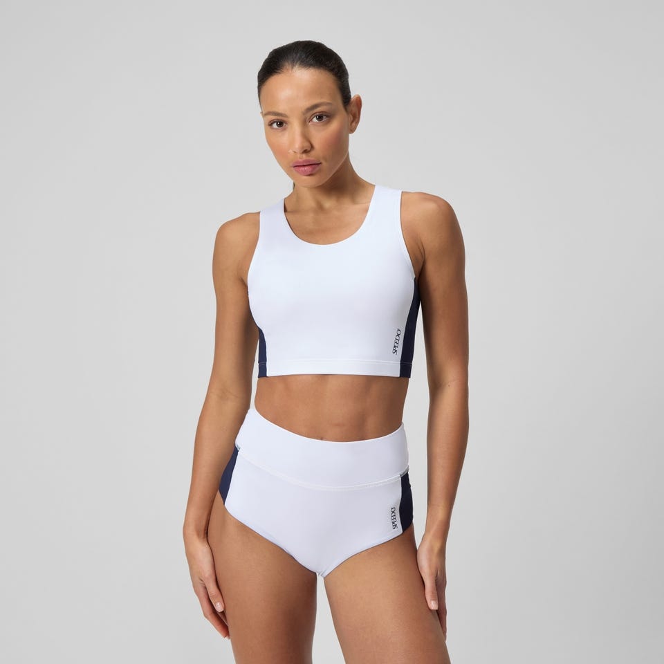Colourblock Crop Top 