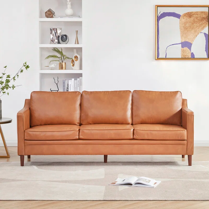 Azleigh Faux Leather Sofa