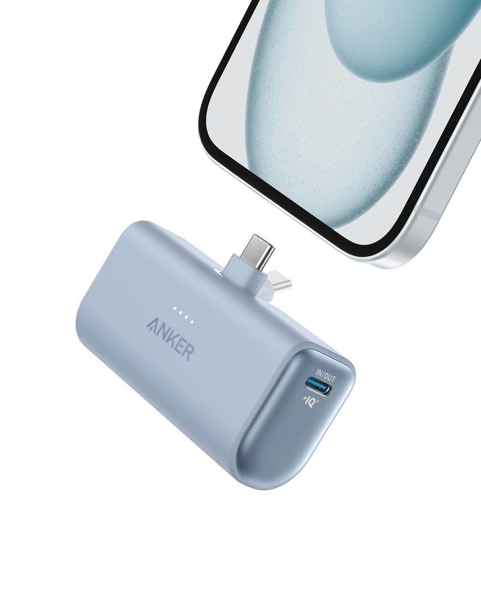 Nano Power Bank (22.5W, Built-In USB-C)