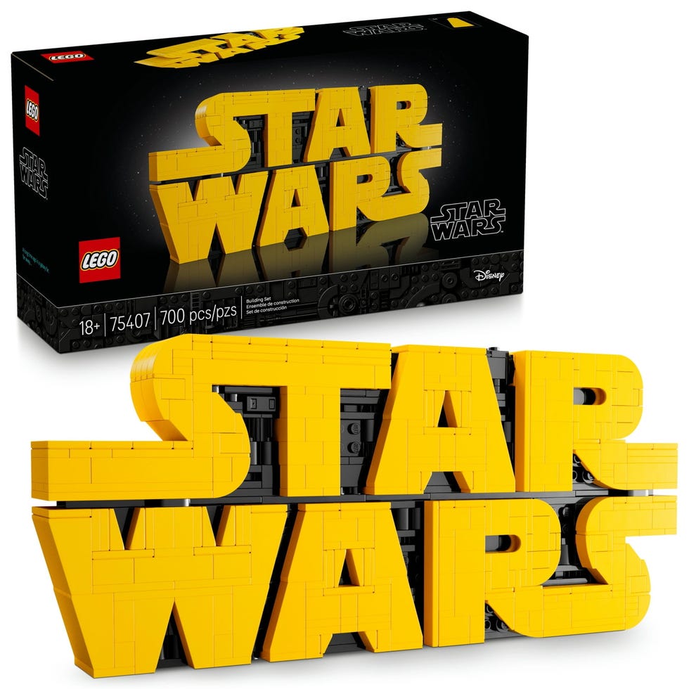 Brick-Built Star Wars Logo