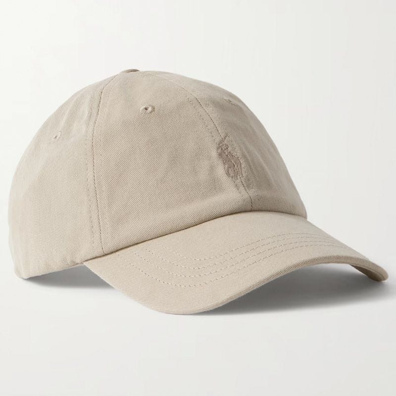 Logo-Embroidered Cotton-Twill Baseball Cap Logo-Embroidered Cotton-Twill Baseball Cap