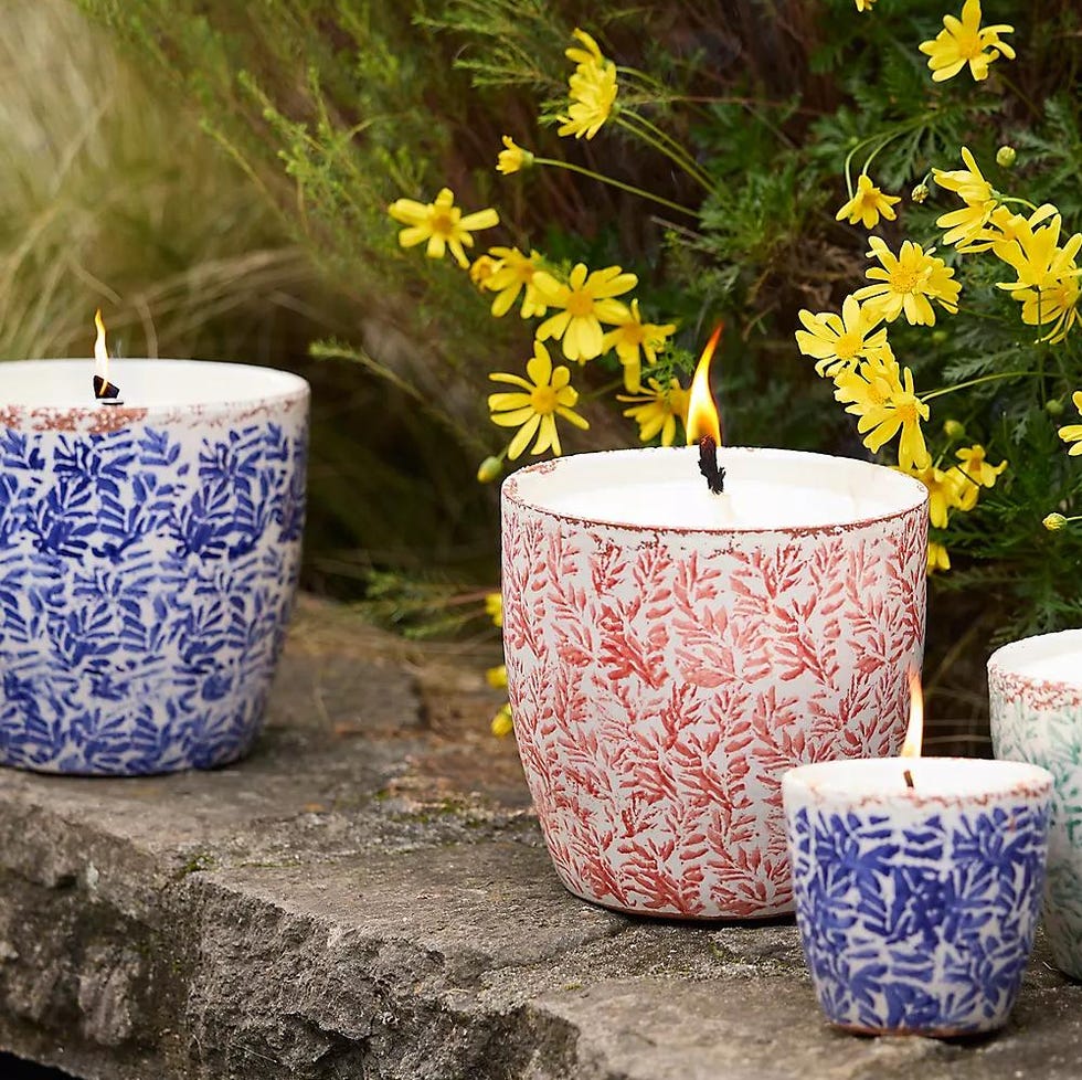 เทียน Ceramic Citronella เทียน Ceramic Citronella