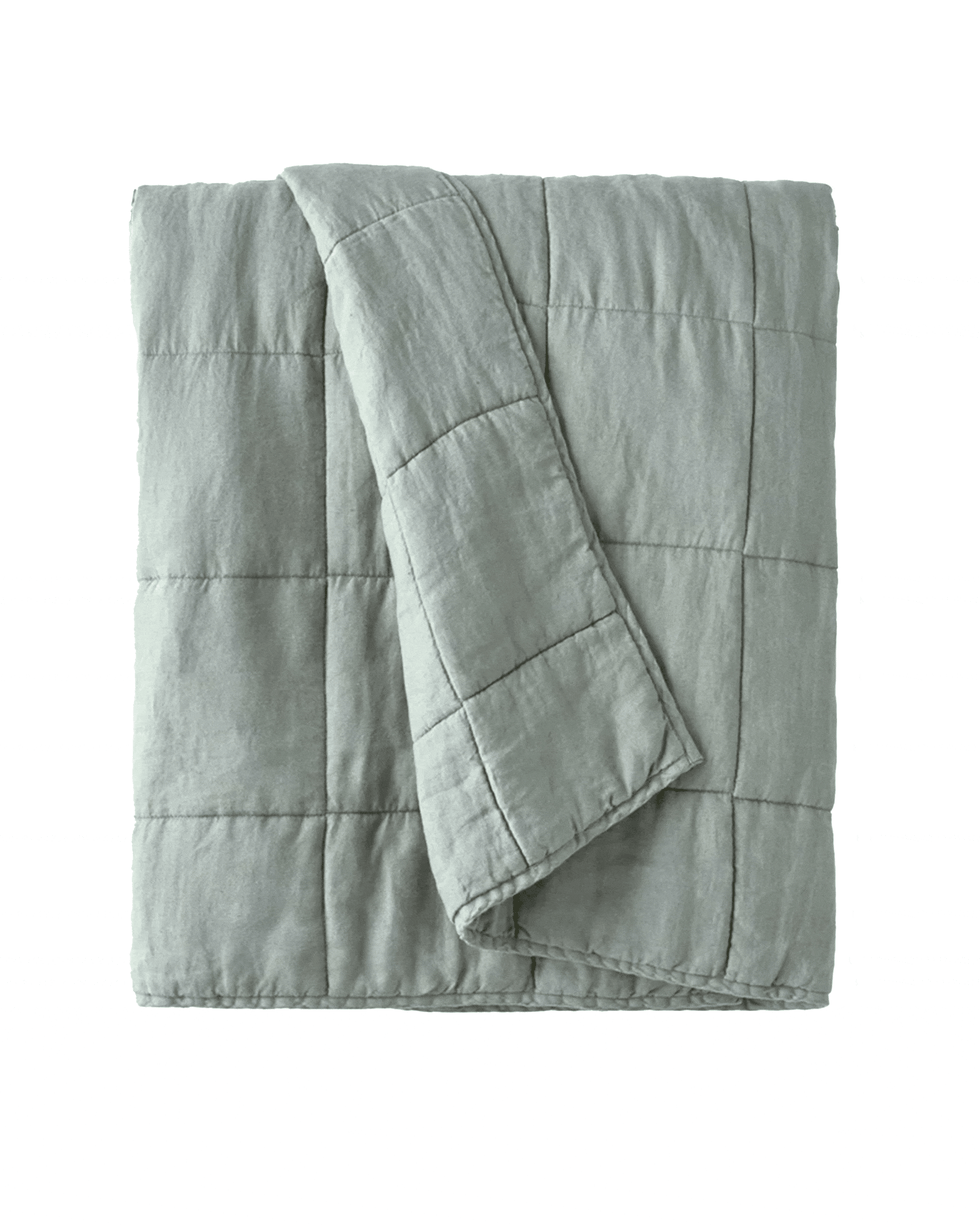 Stonewashed Leinen Quilt