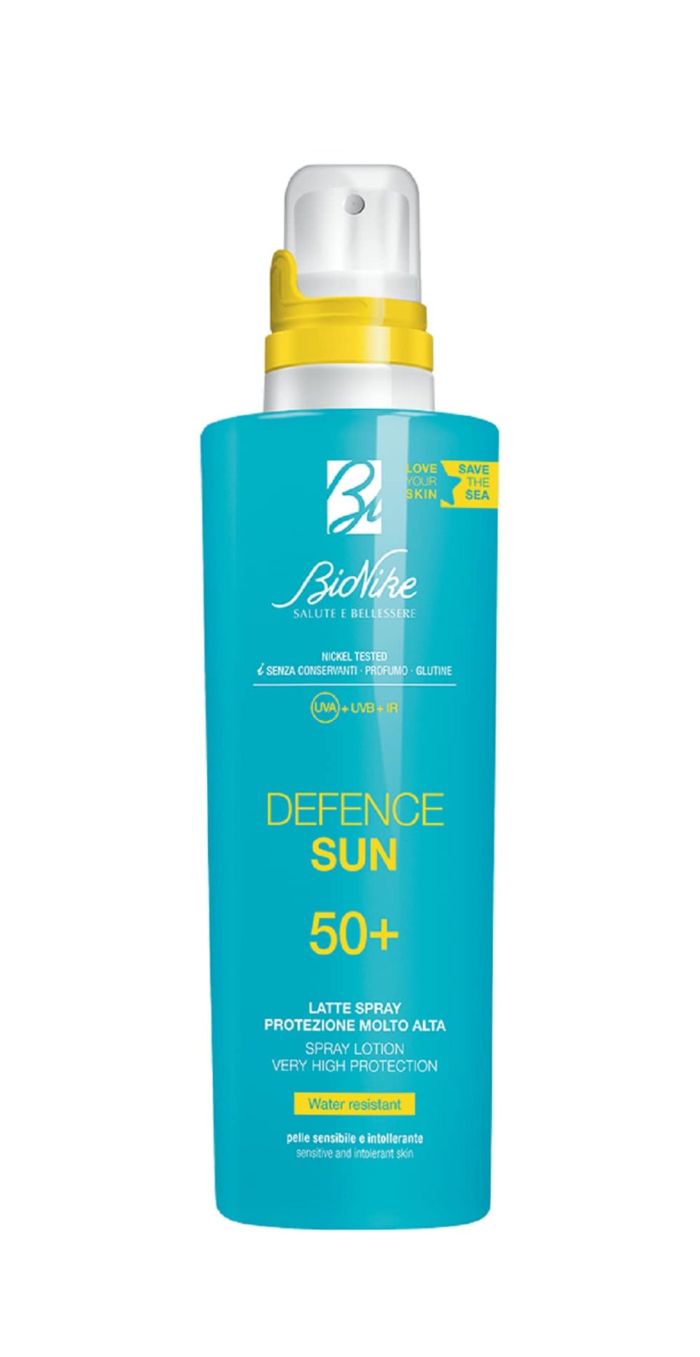 Defence Sun Latte Spray Solare Spray 50+ Water Resistant