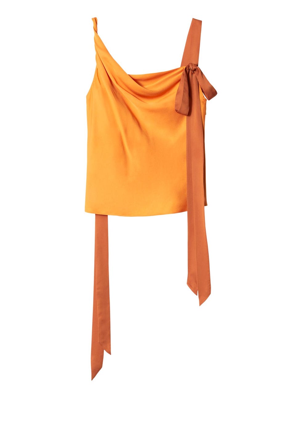Top de camisola com fita