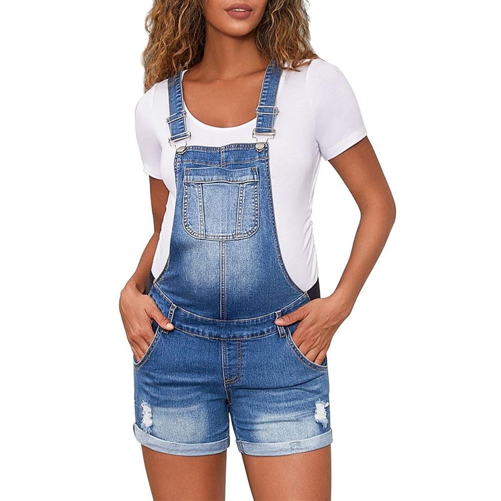 Maternity Overall Shorts