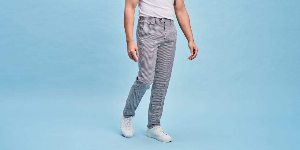 Jetsetter Italian Seersucker Dress Pant