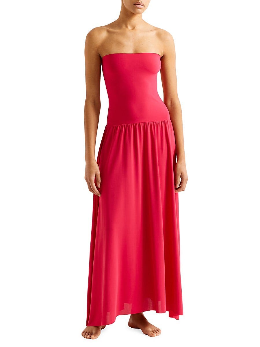 Oda Convertible Stretch Jersey Maxi Dress