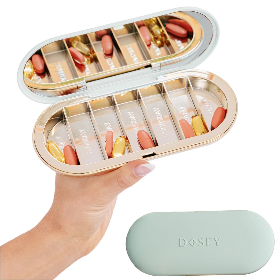 7 Day Pill Compact Travel Pill Organizer