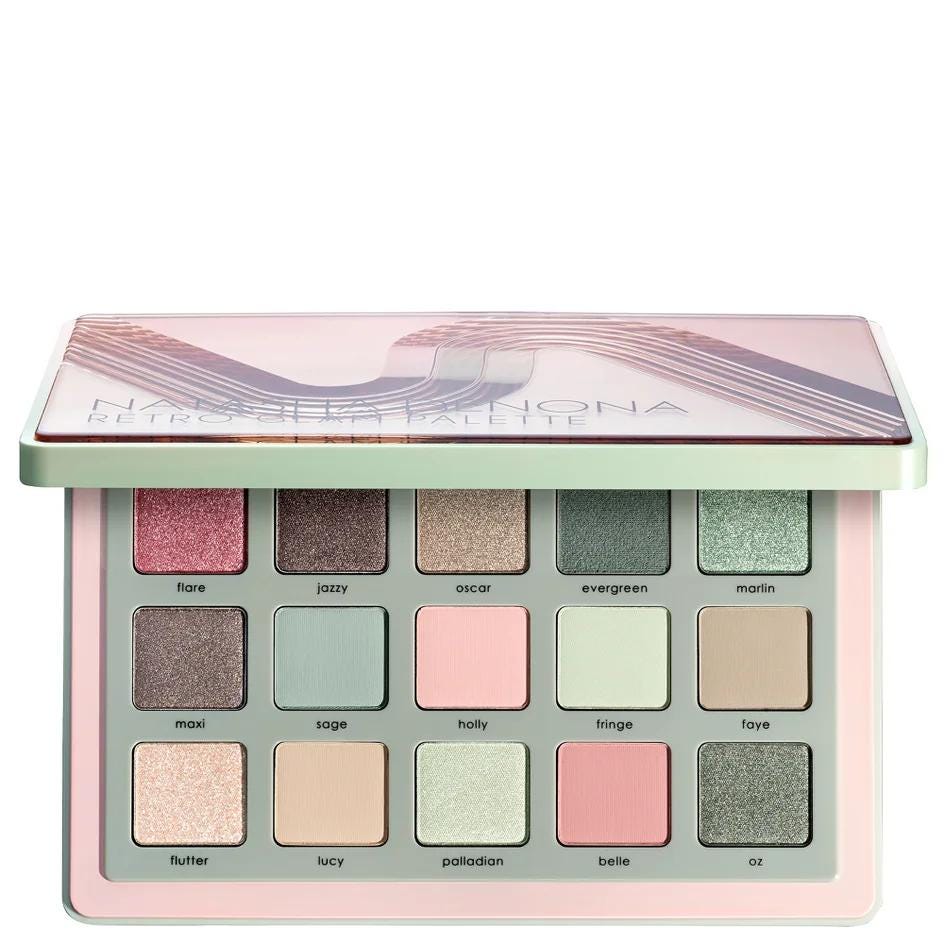 Retro Glam palette
