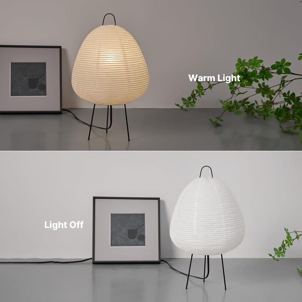 Japanese Rice Paper Table Lamp