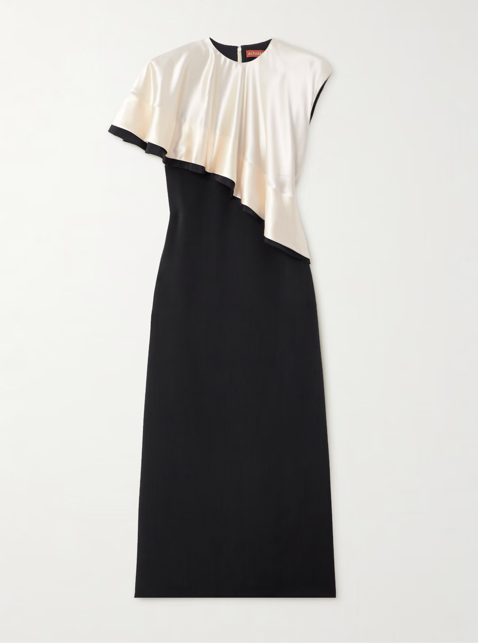 Robe en satin en soie de couche topolino