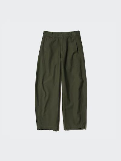 Jersey Barrel Leg Trousers