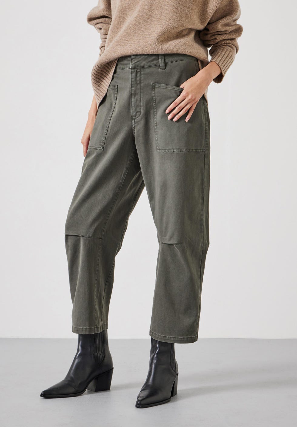 Cordi Barrel Leg Trouser