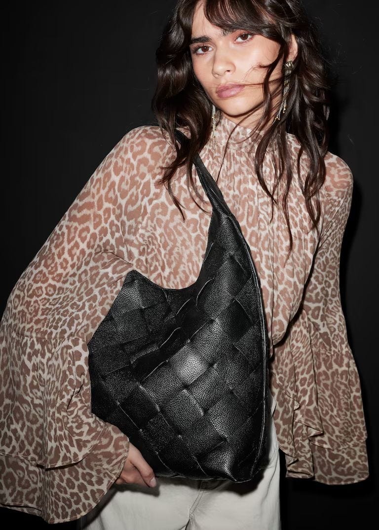 The Braided Leather Tote