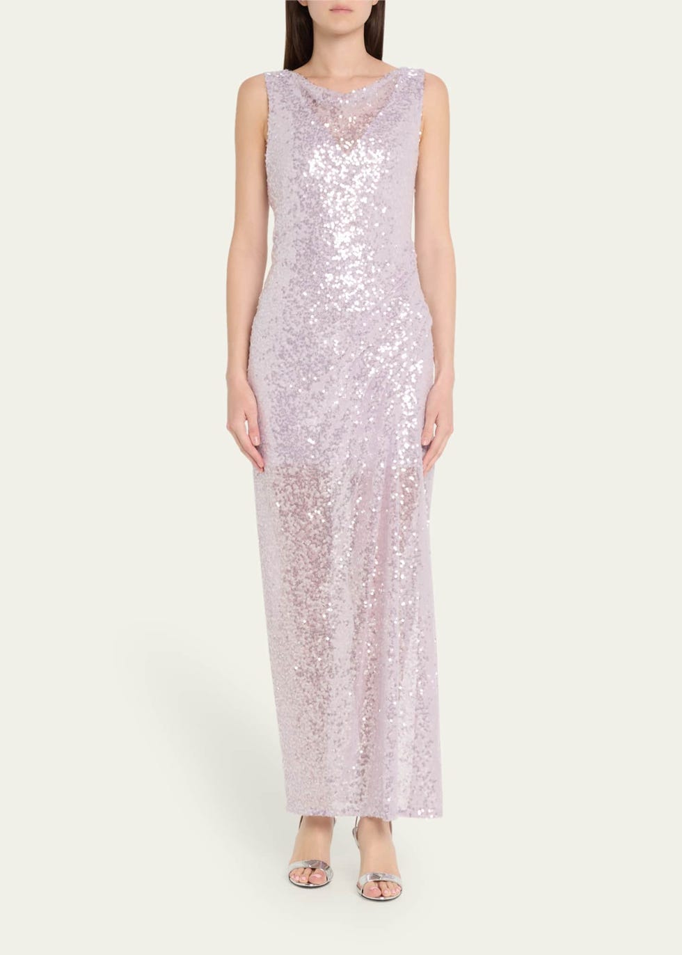 Robe riche en sequins