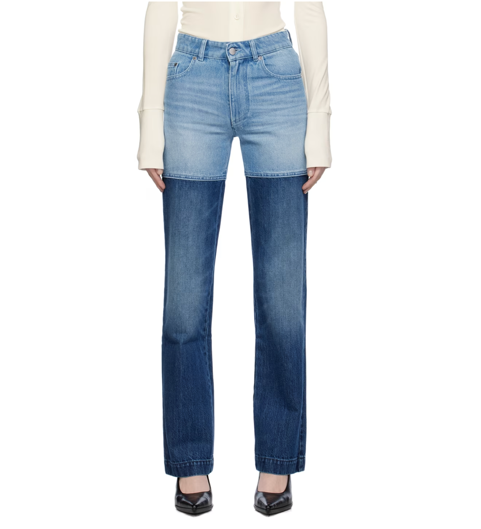 Jean combo bleu