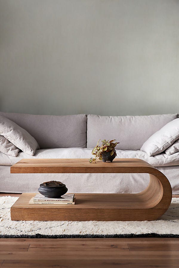 Palma Reclaimed Wood Sculptural Coffee Table
