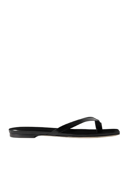 Renee leren slippers