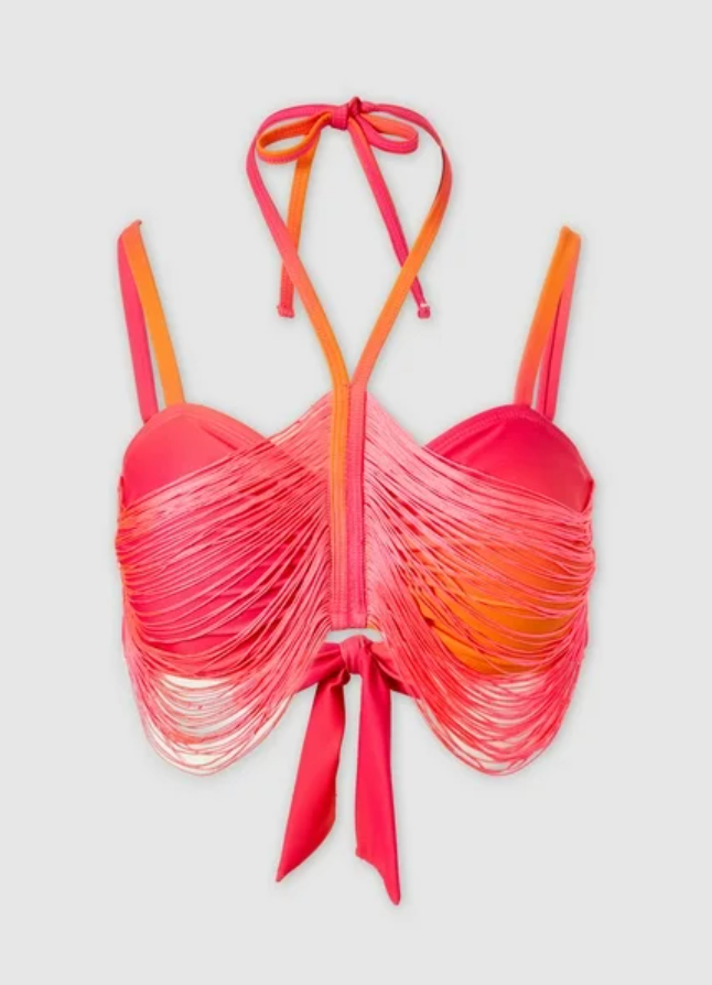 Chicas Fringe Bikini Top