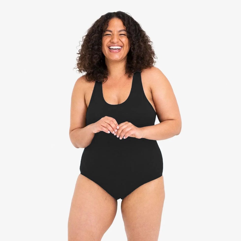 Scoop Back Period Swimsuit 