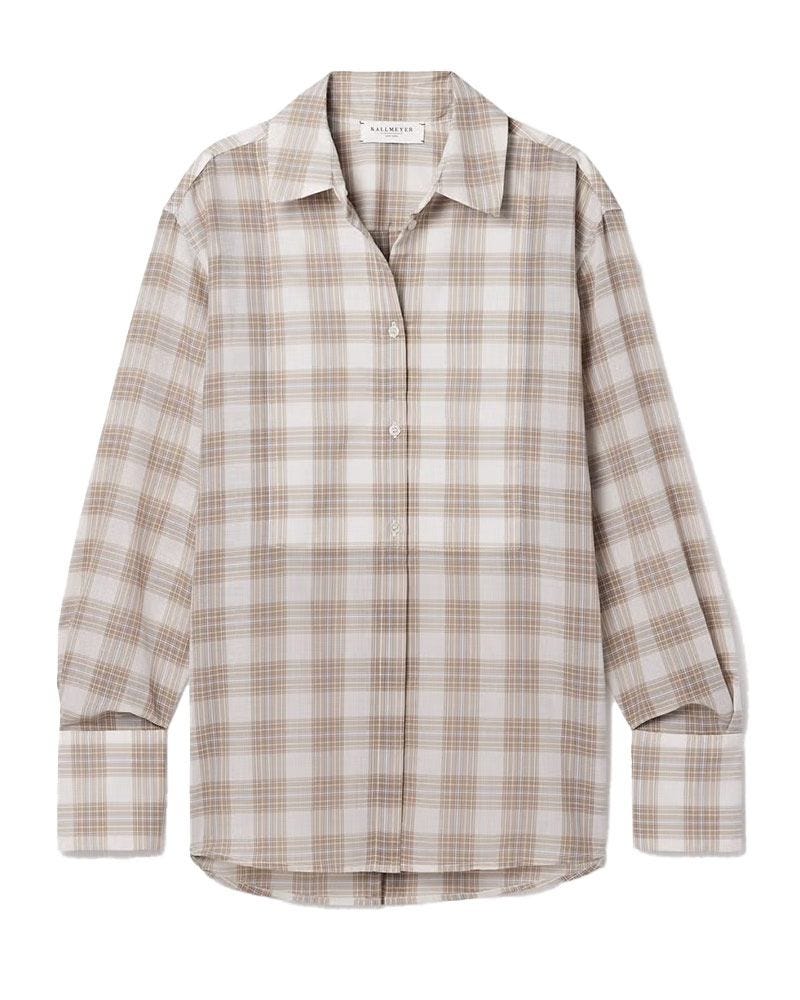 Chloé Checked Voile Shirt