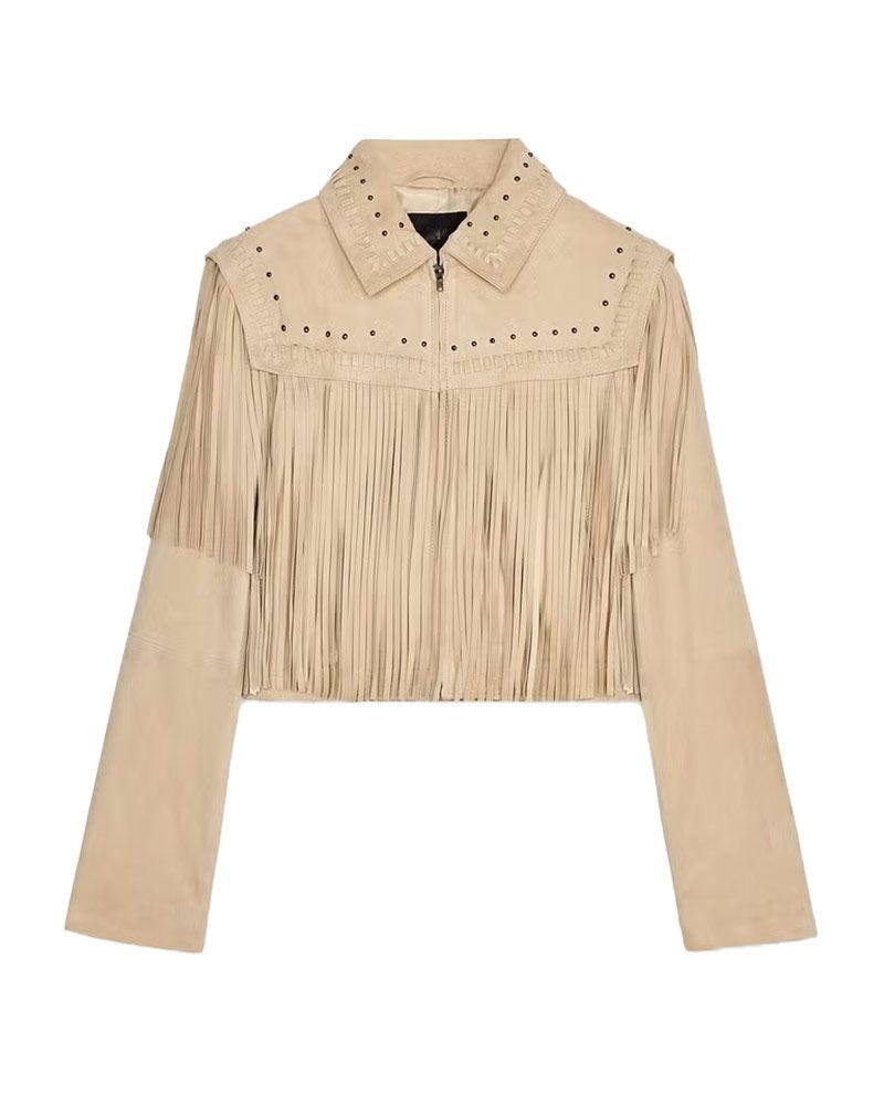 100% Suede Leather Jacket