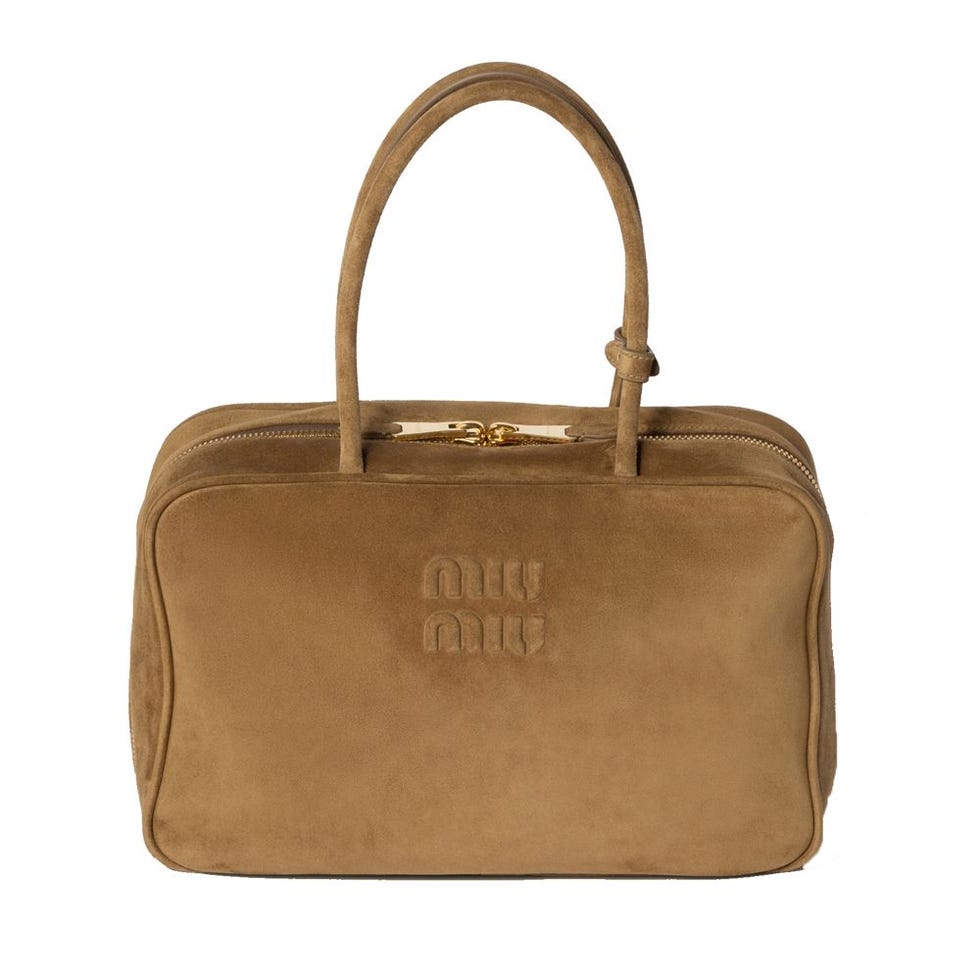 Suede Beau Bag