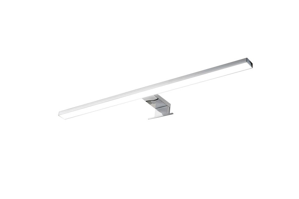 Aplique baño led pvc cromo 7W