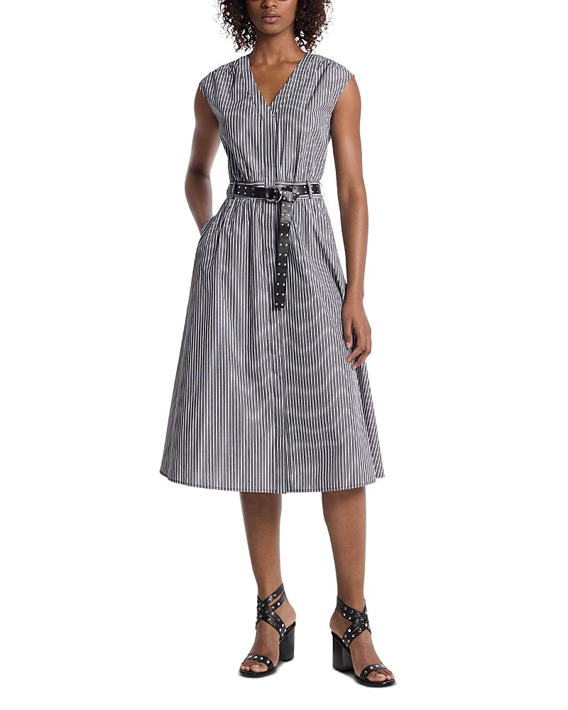 Stripe Midi Dress