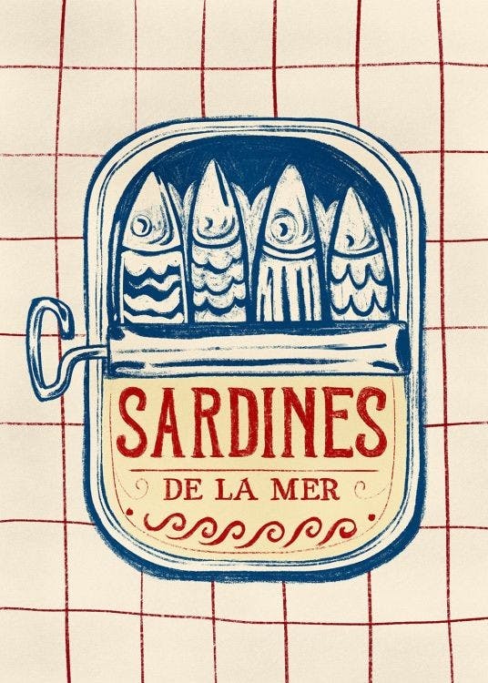 Sardinhas de la Mer Imprimir