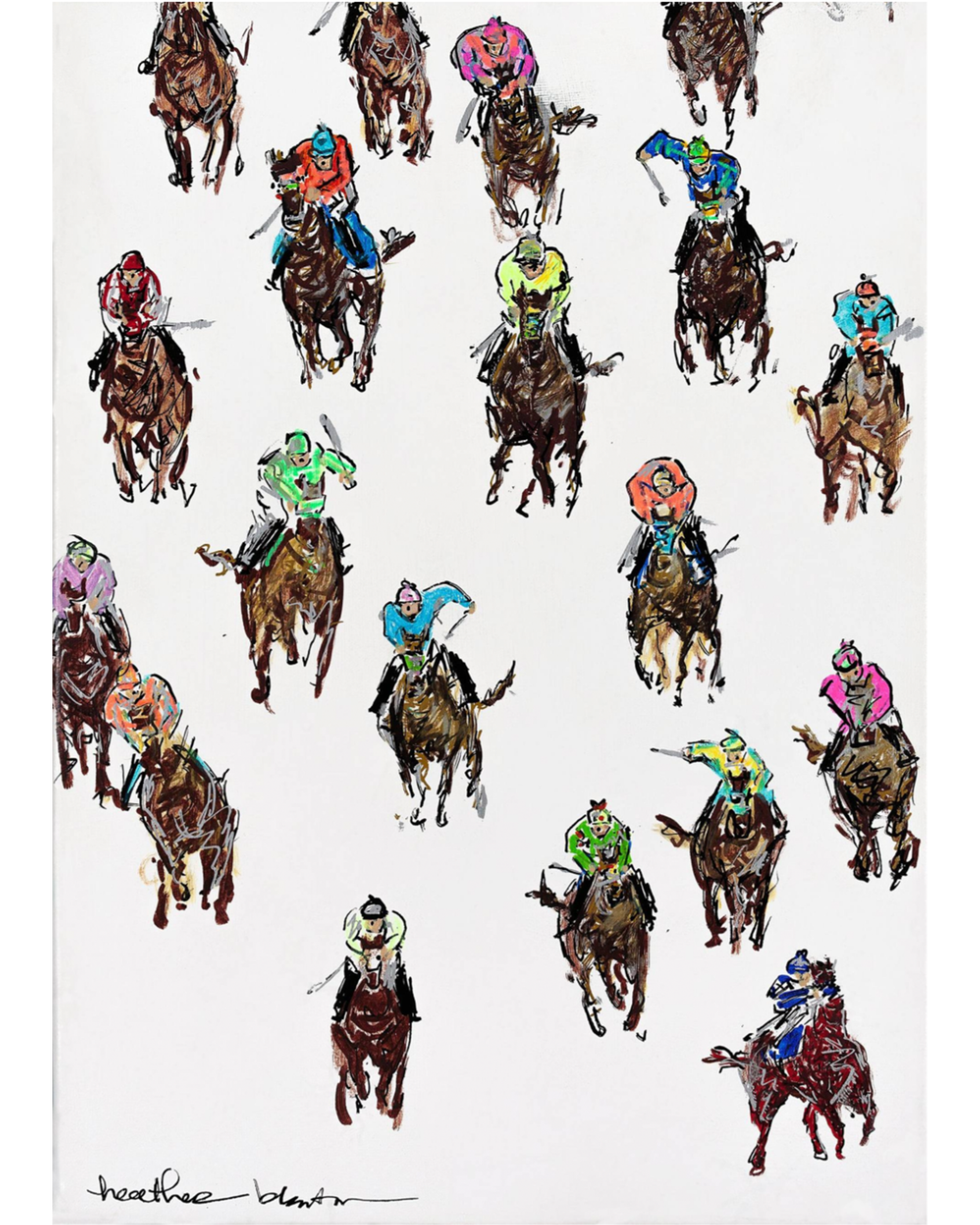 #915 Pintura de Sueños De Los Caballos