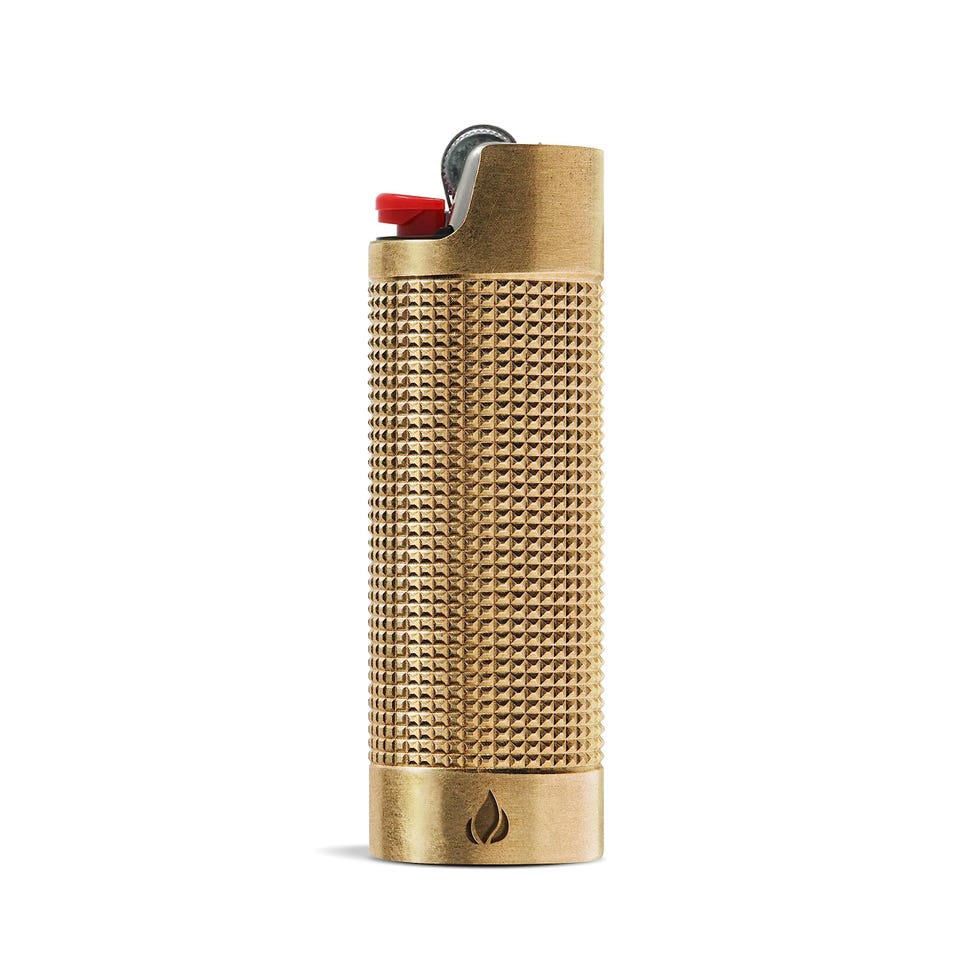 Brass Gold Sleeve Case for BIC Lighter