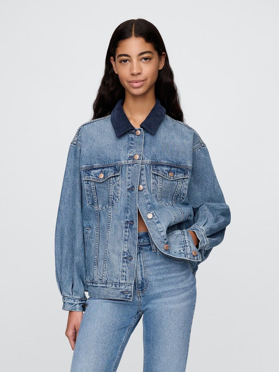 DÔEN Oversized Denim Jacket