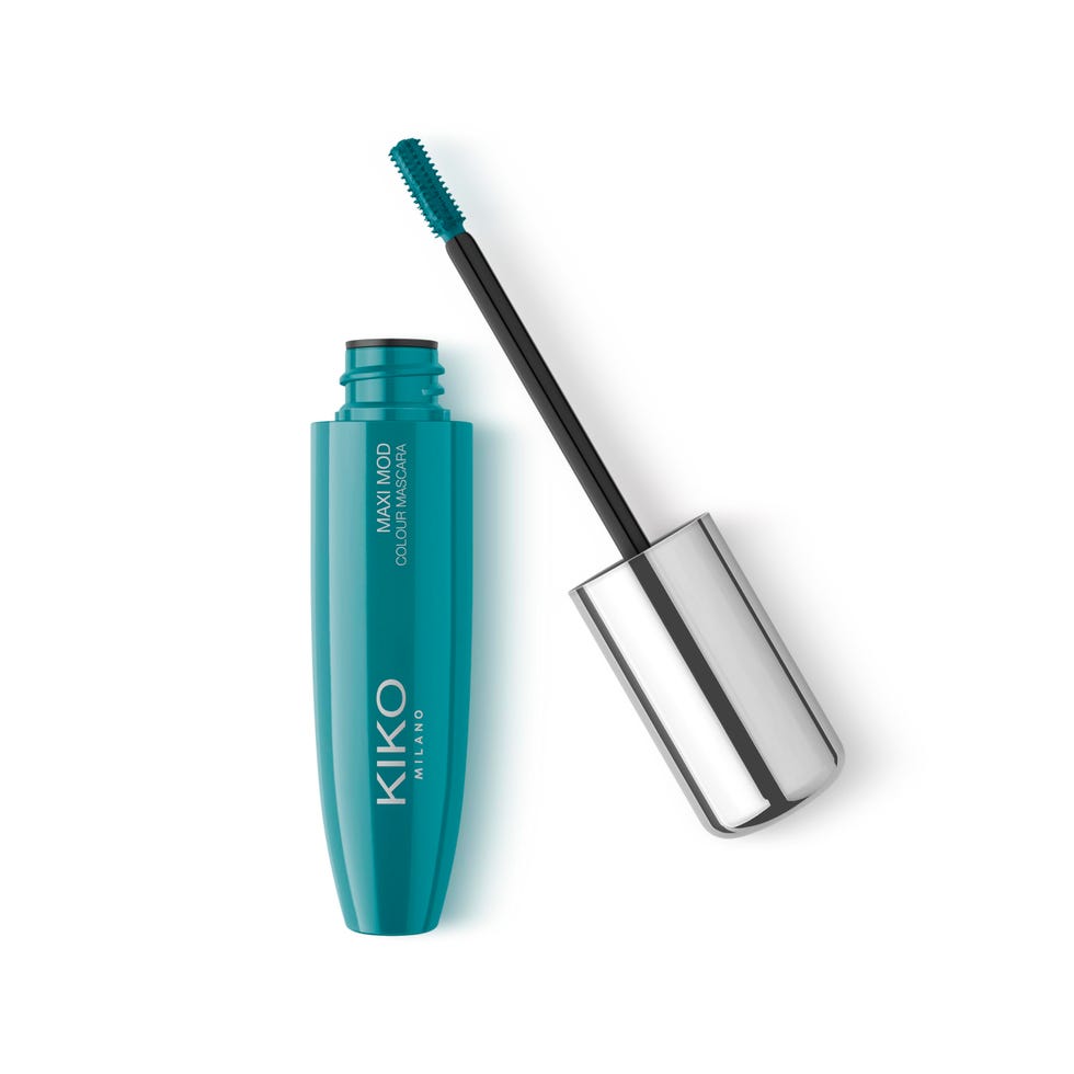 Maxi Mod Color Mascara 04, Metallic Green colored mascara