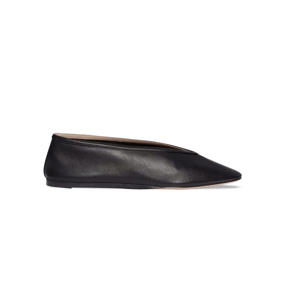 Luna Calfskin Ballerina Flats