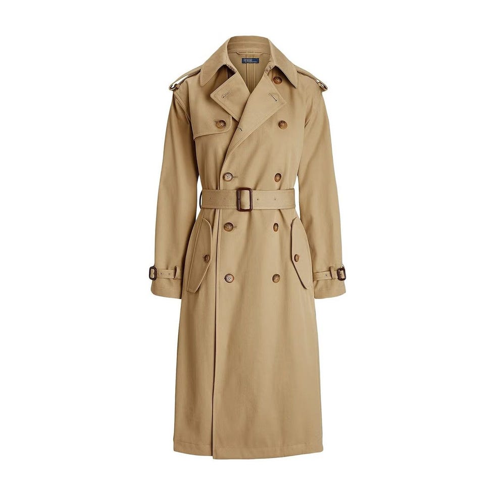 Twill Trench Coat