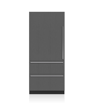 36-Inch Designer Over-and-Under Refrigerator